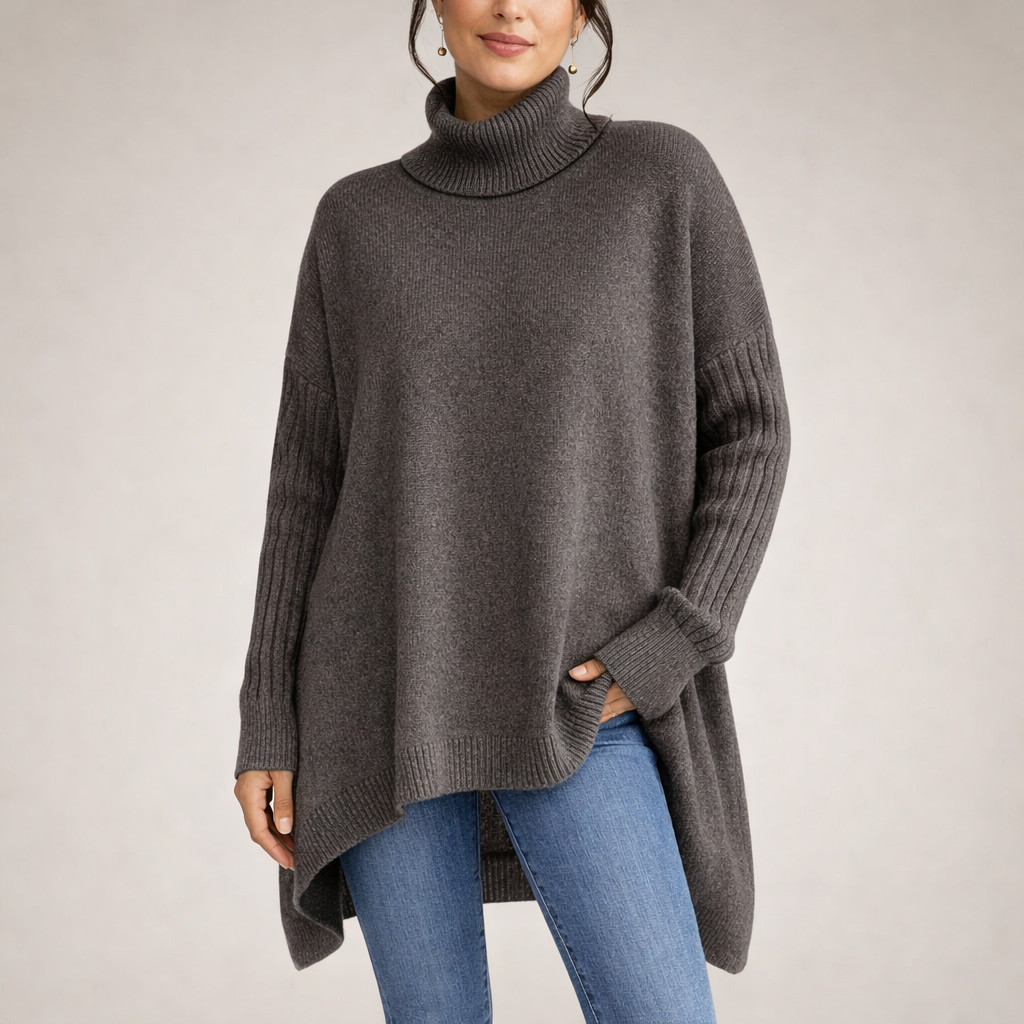 EWA | Sweter w prążki