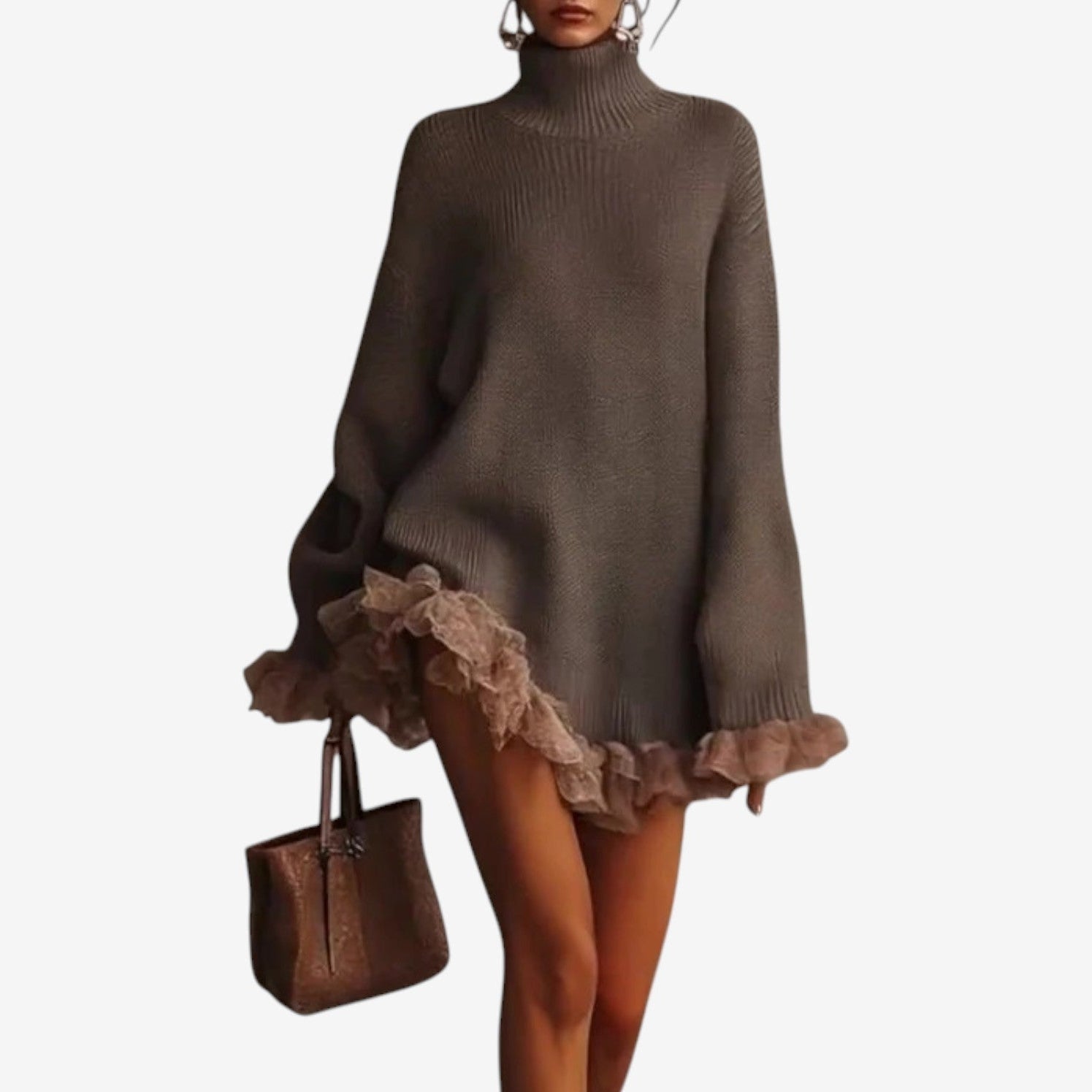 BRESSY | Elegancki sweter-tunika