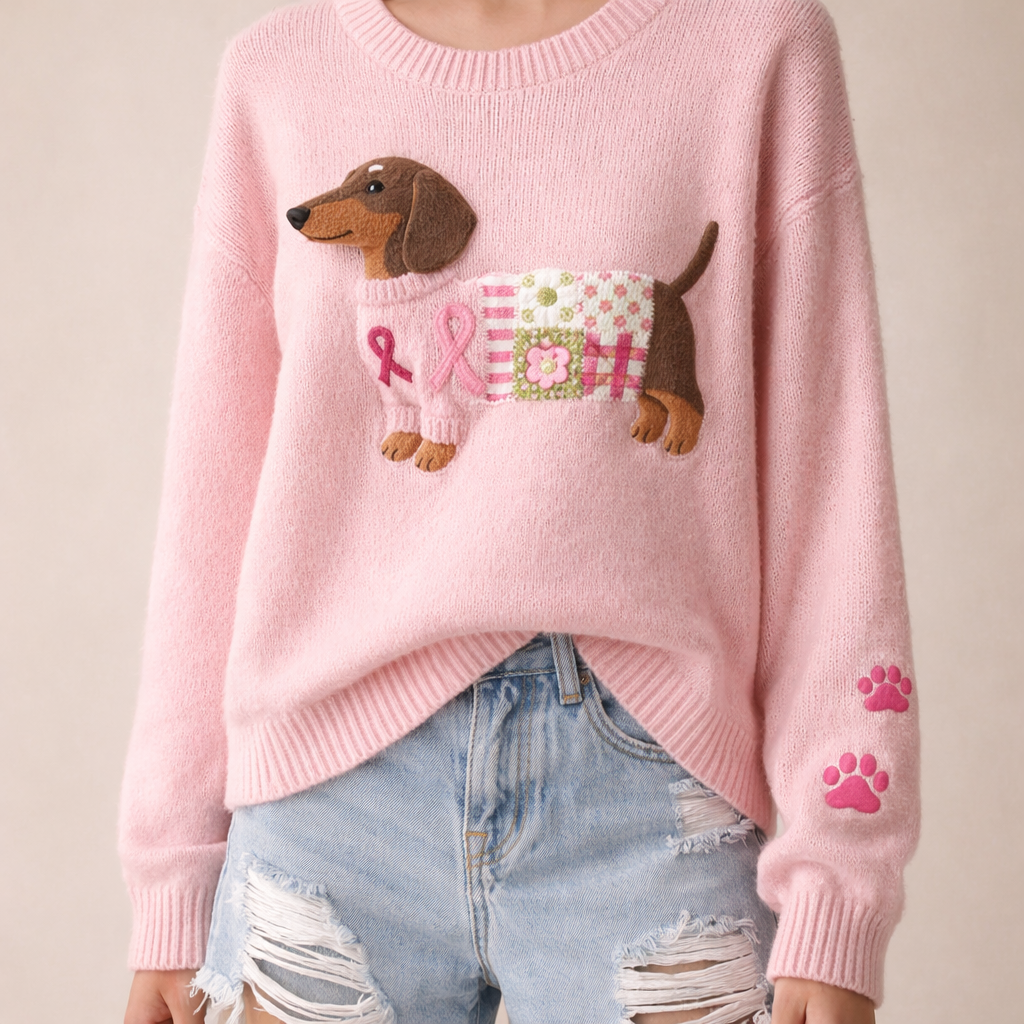 LENA | Sweter w Kwiaty