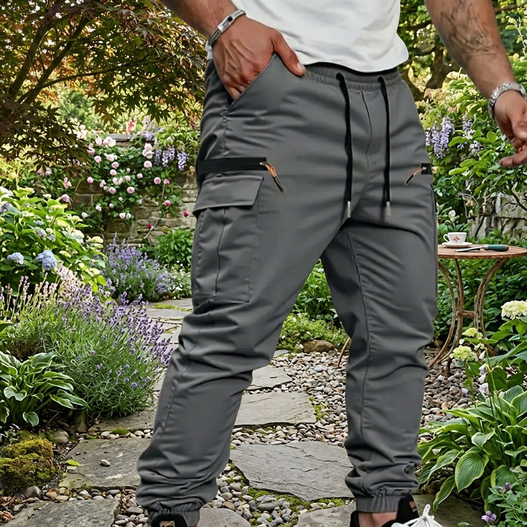 LUCAS | Spodnie jogger z elastycznym materiałem