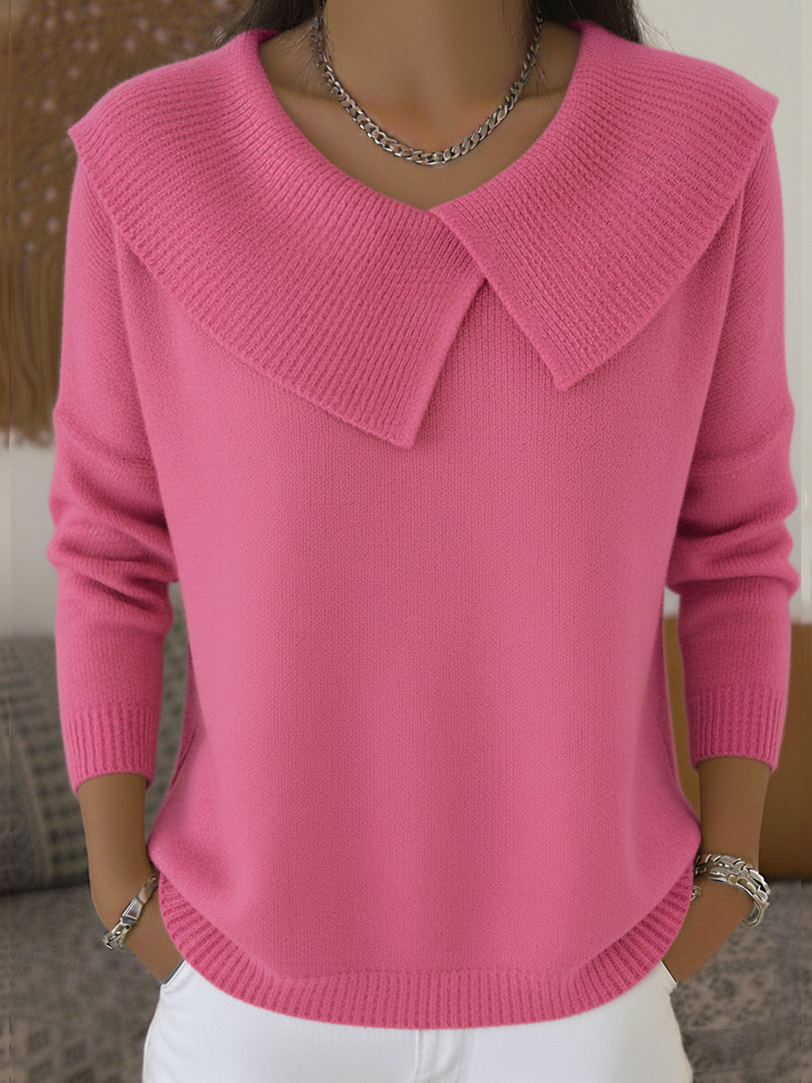 ŁUCJA – Sweter – Premium wykończenie