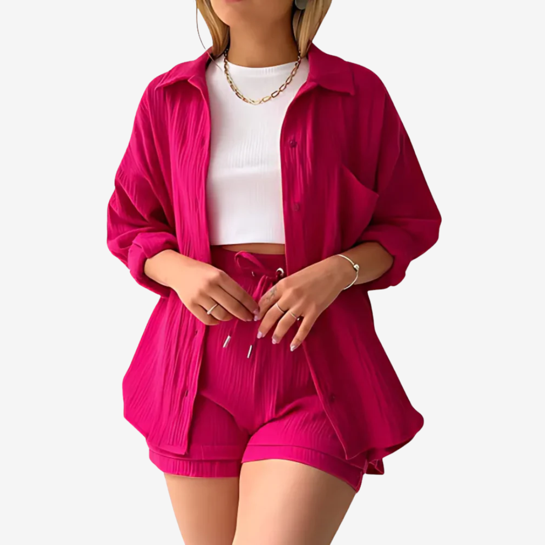 LIONA | Lekki kombinezon casualowy