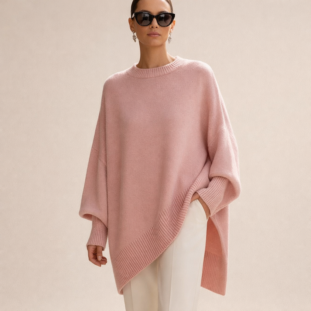 RENATA | Sweter w prążki