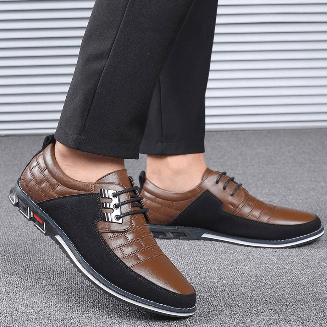 SAMUEL | Buty męskie Oxford ręcznie robione