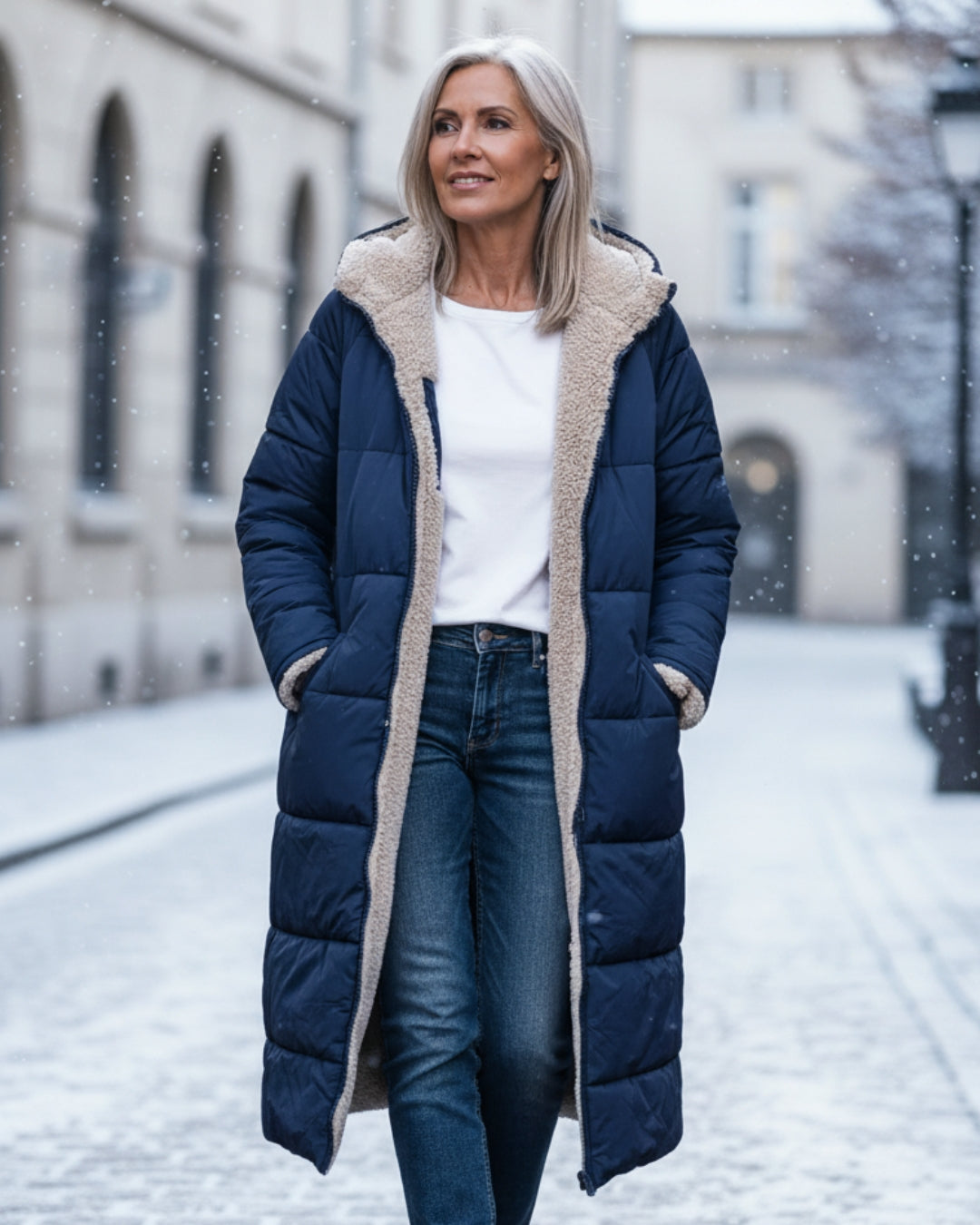 SHERPA – Płaszcz – Styl minimalistyczny