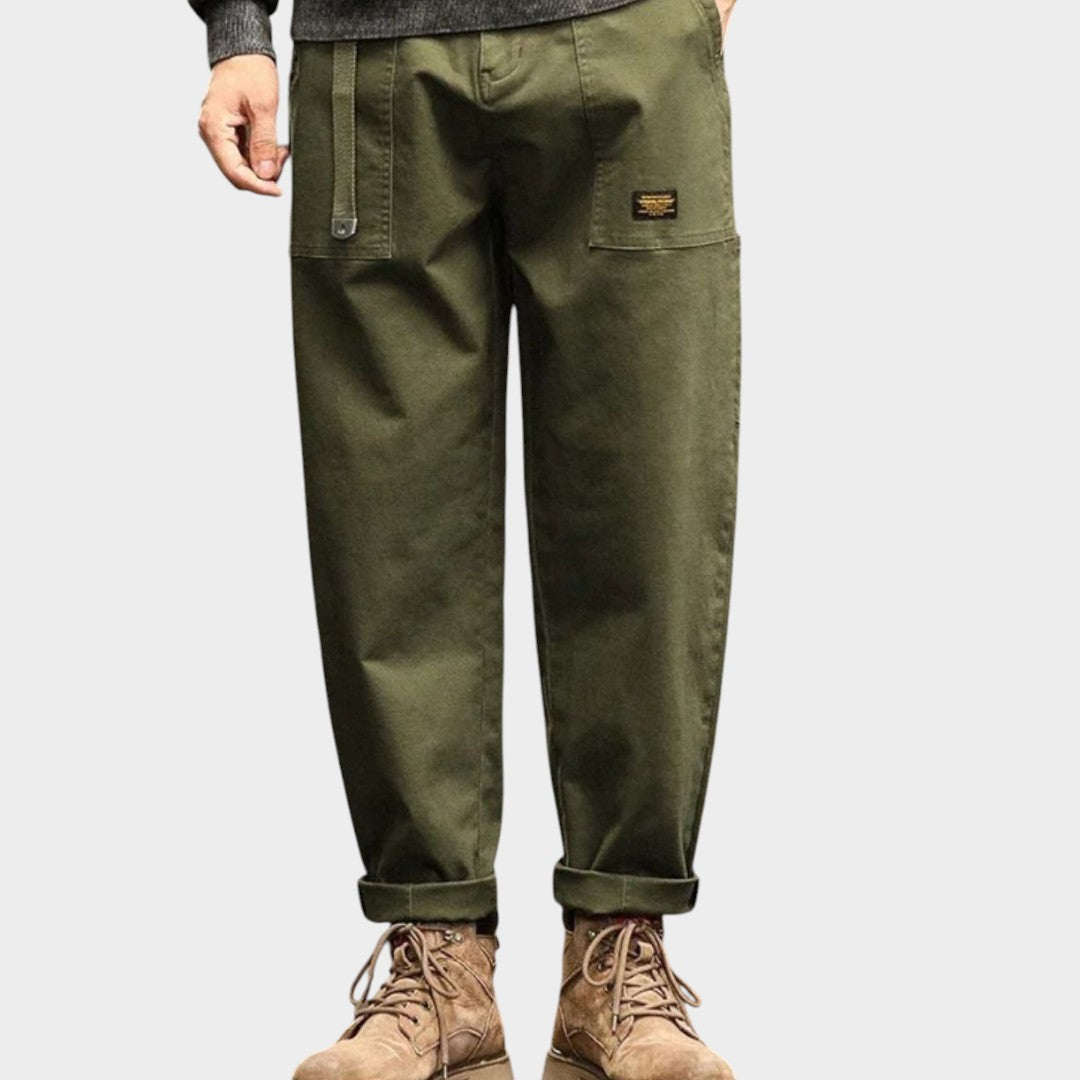 VINTAGE | Spodnie cargo z kieszeniami