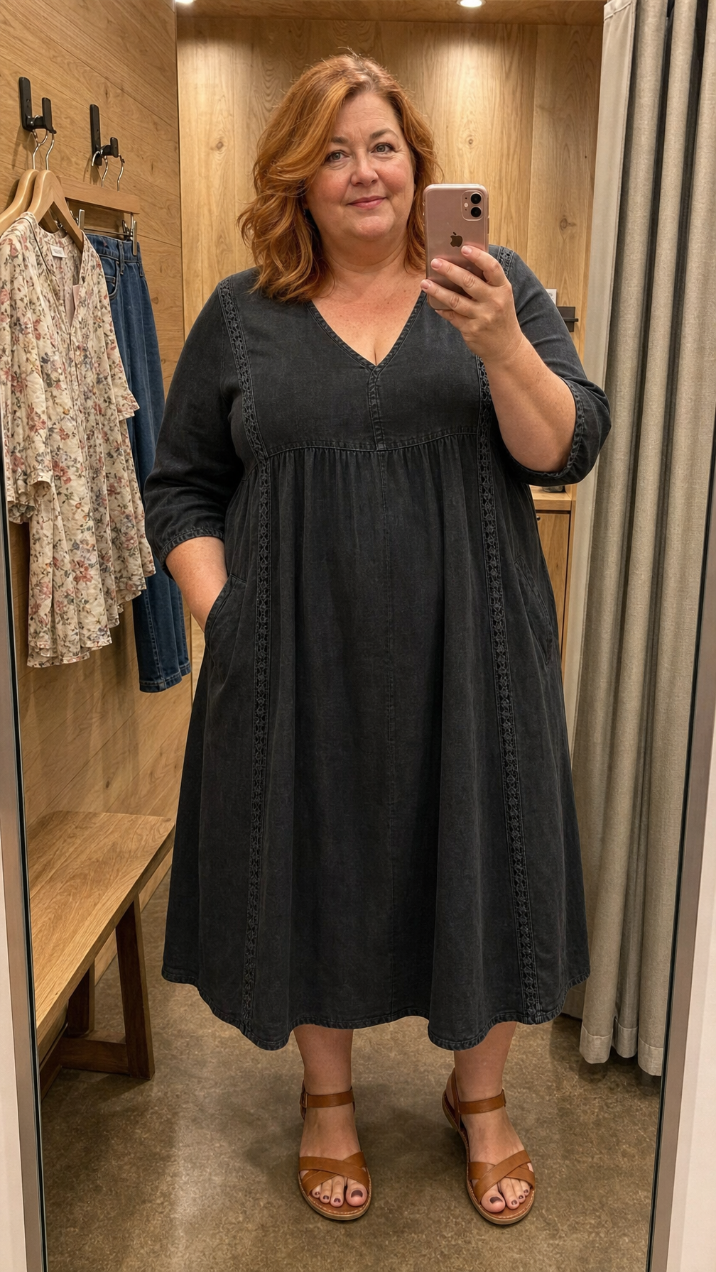 ANTONIA | Sukienka maxi w patchwork 4