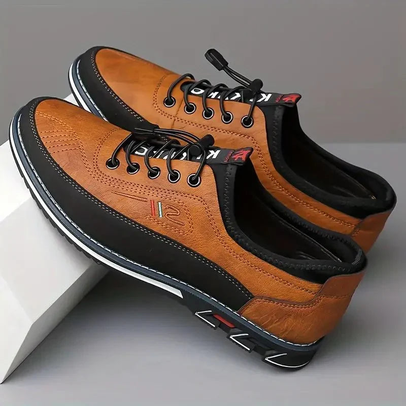 AURELIO | Buty oxford z antypoślizgową podeszwą
