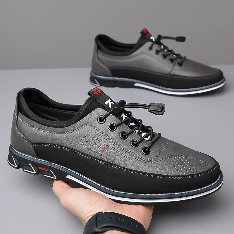 AURELIO | Buty oxford z antypoślizgową podeszwą