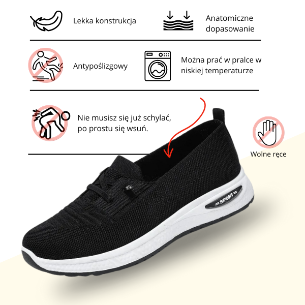 Buty codzienne z przewiewną konstrukcją