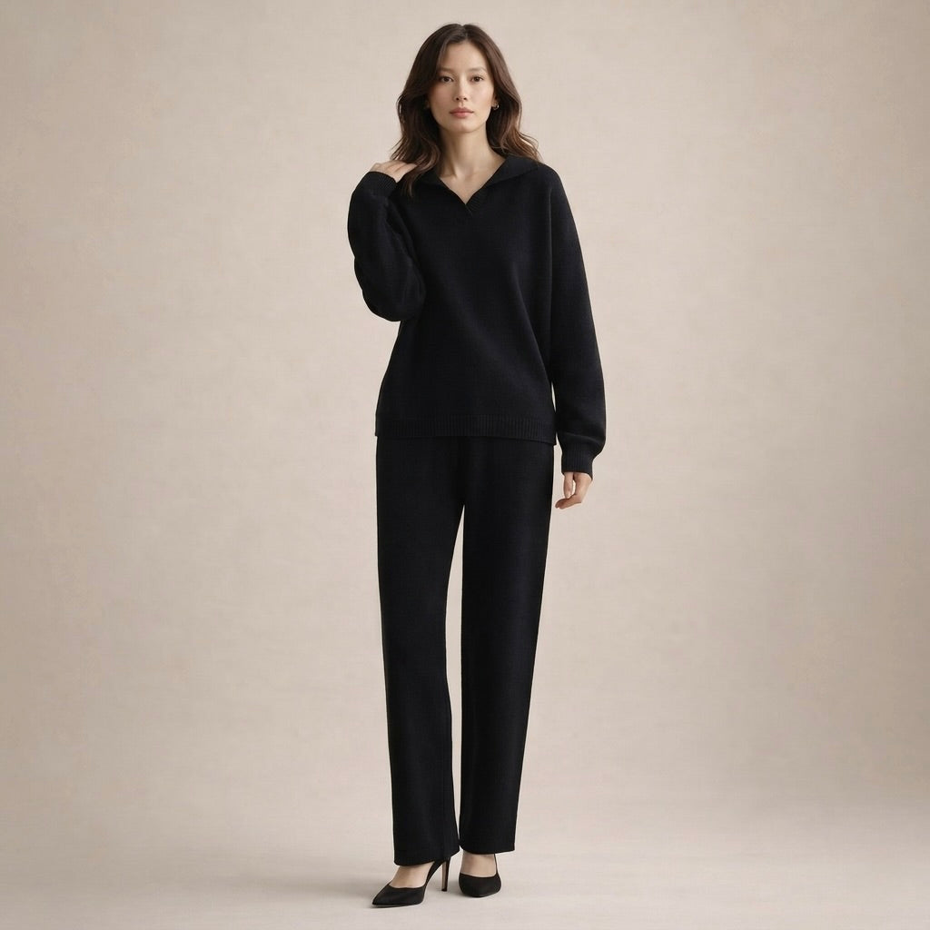 CHARLOTTE | Sweter z kołnierzykiem