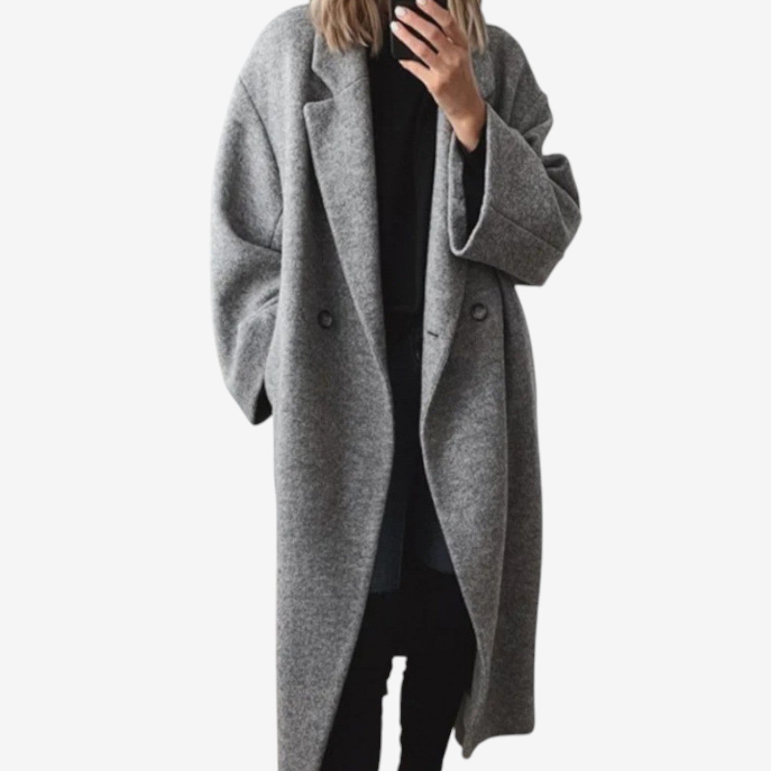 DÉBORAH – Płaszcz – Styl minimalistyczny
