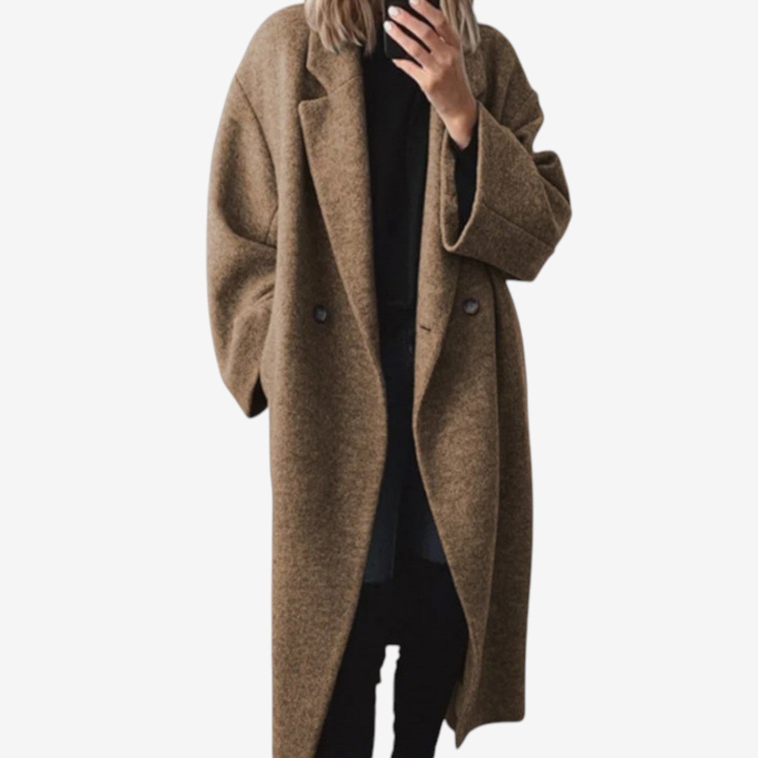 DÉBORAH – Płaszcz – Styl minimalistyczny