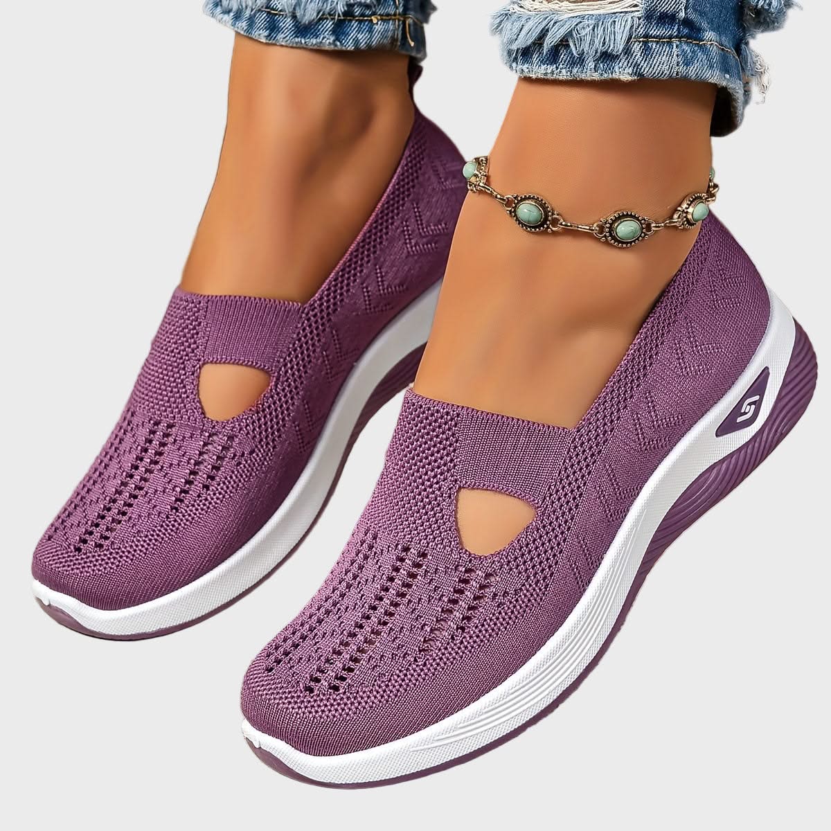 ELARA | Sneakersy z amortyzacją