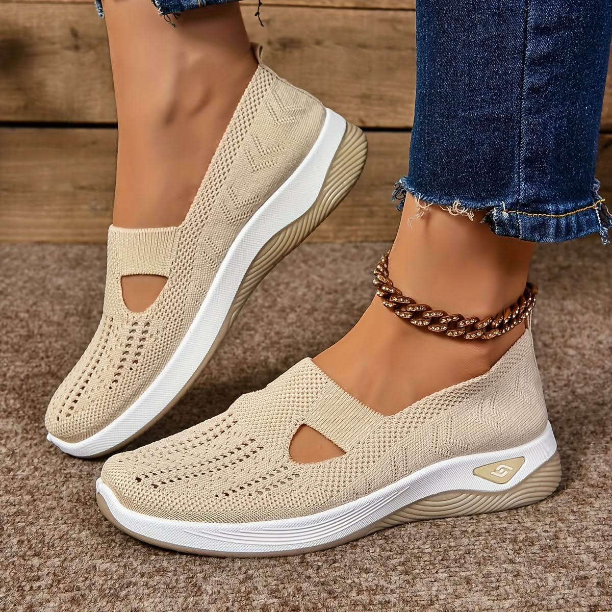 ELARA | Sneakersy z amortyzacją