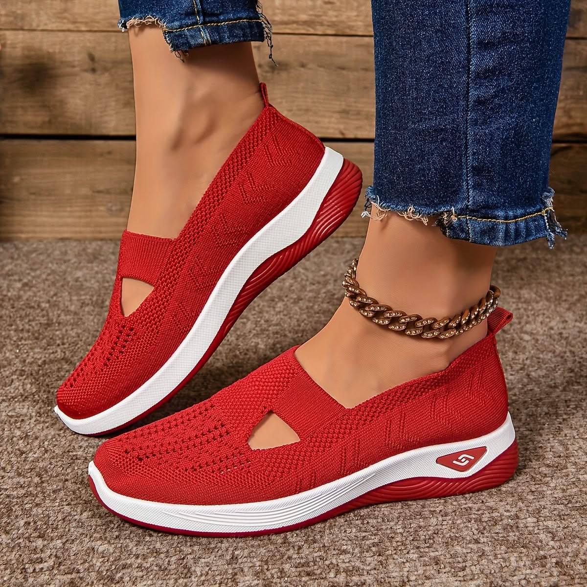 ELARA | Sneakersy z amortyzacją