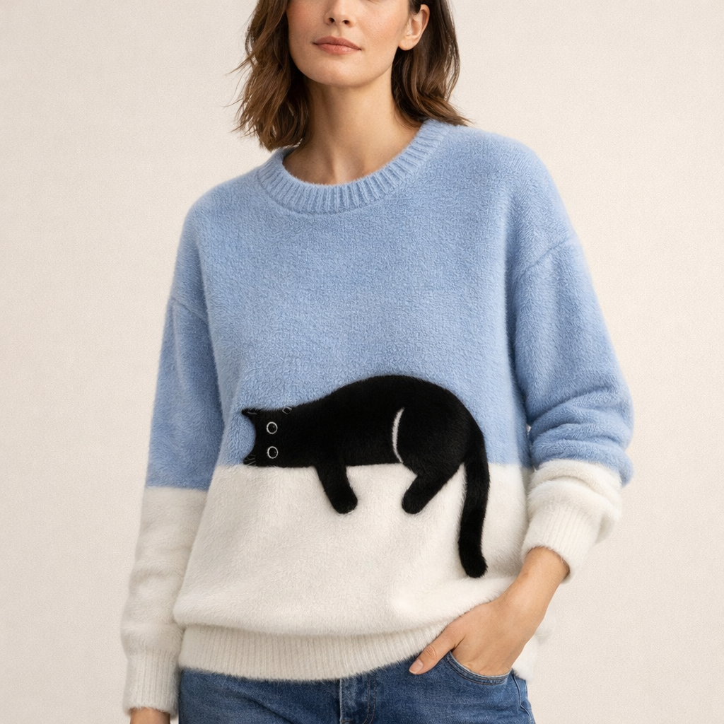 ELŻBIETA | Sweter w paski