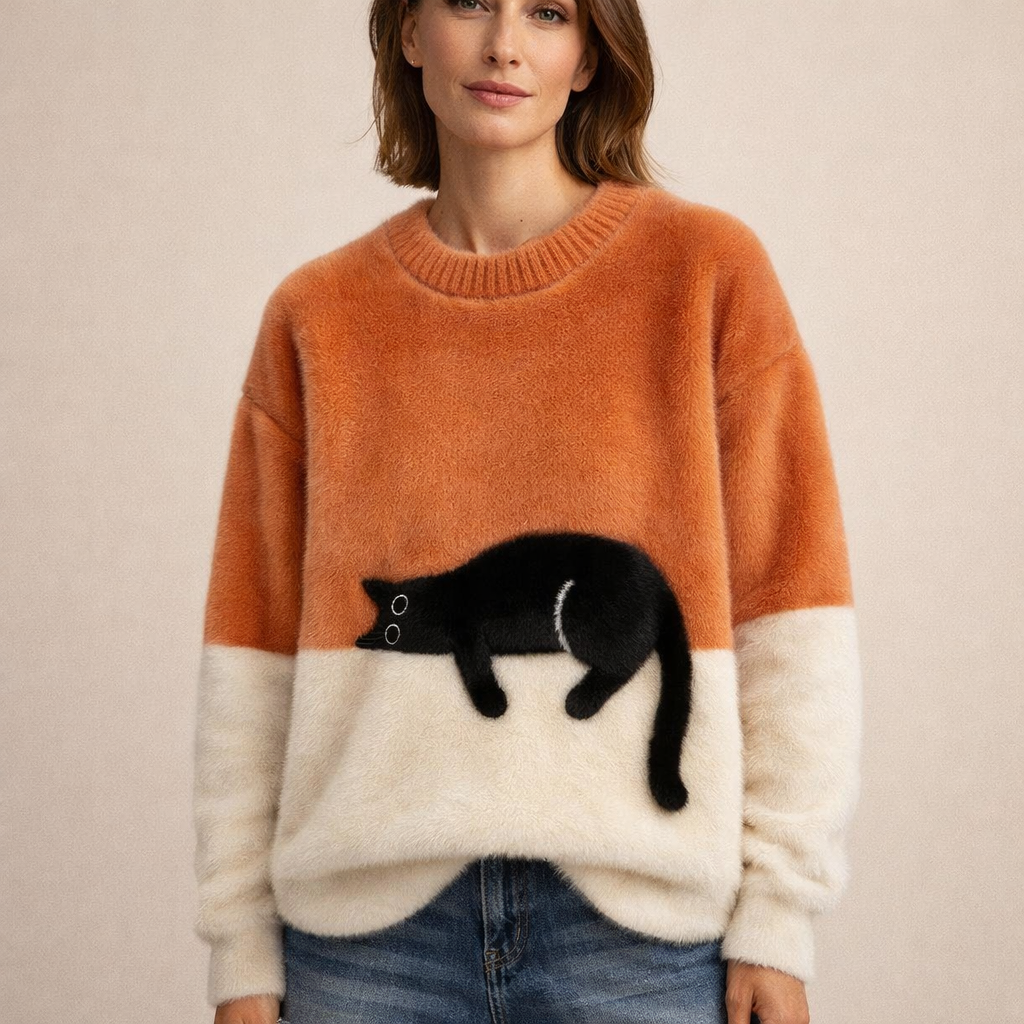 ELŻBIETA | Sweter w paski