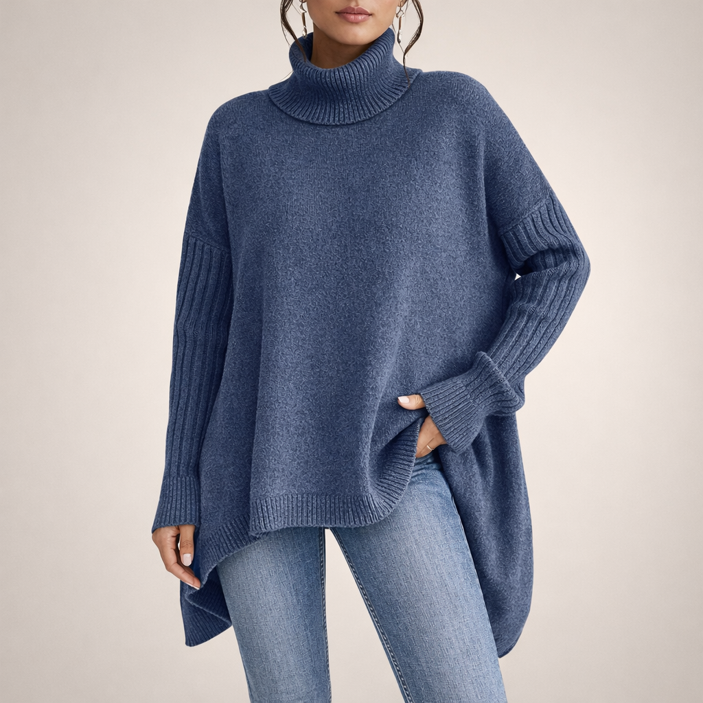 EWA | Sweter w prążki
