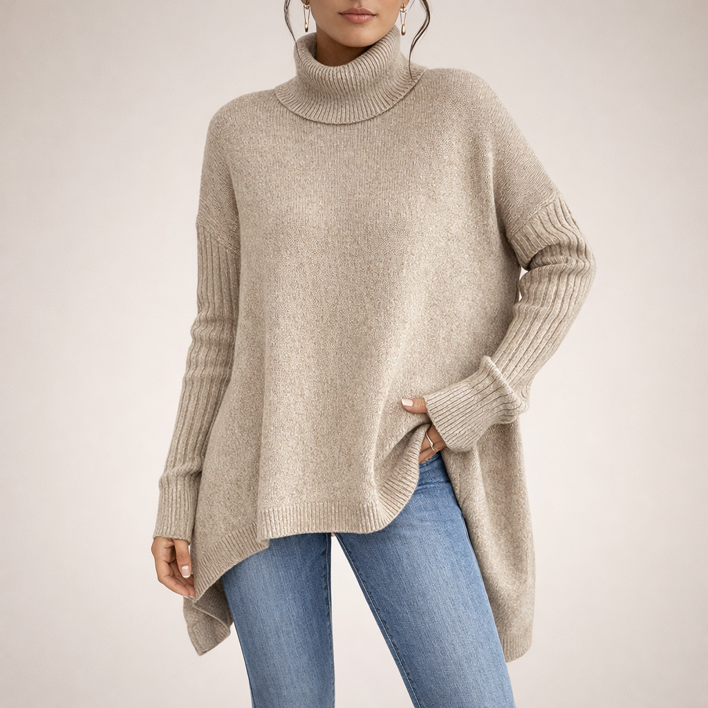 EWA | Sweter w prążki
