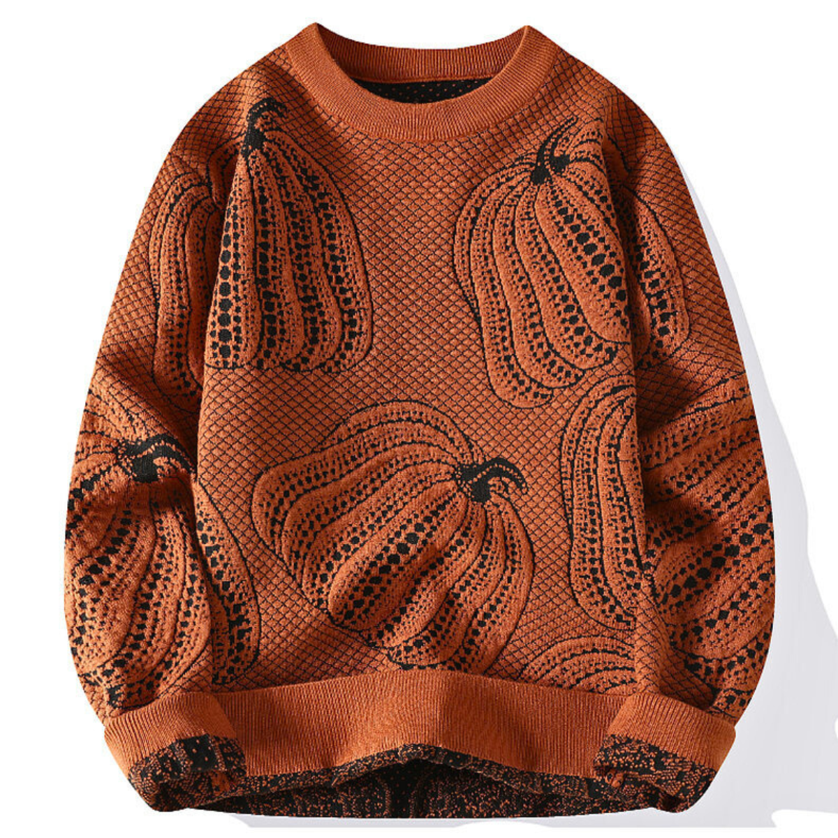 IZABEL | Sweter z haftem dyni
