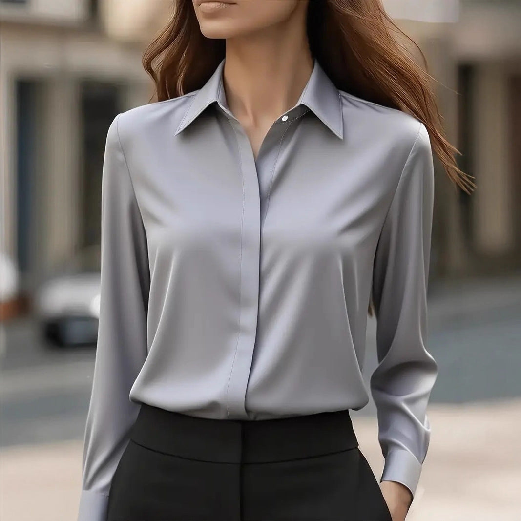 JULIA | Bluzka z kołnierzykiem 1