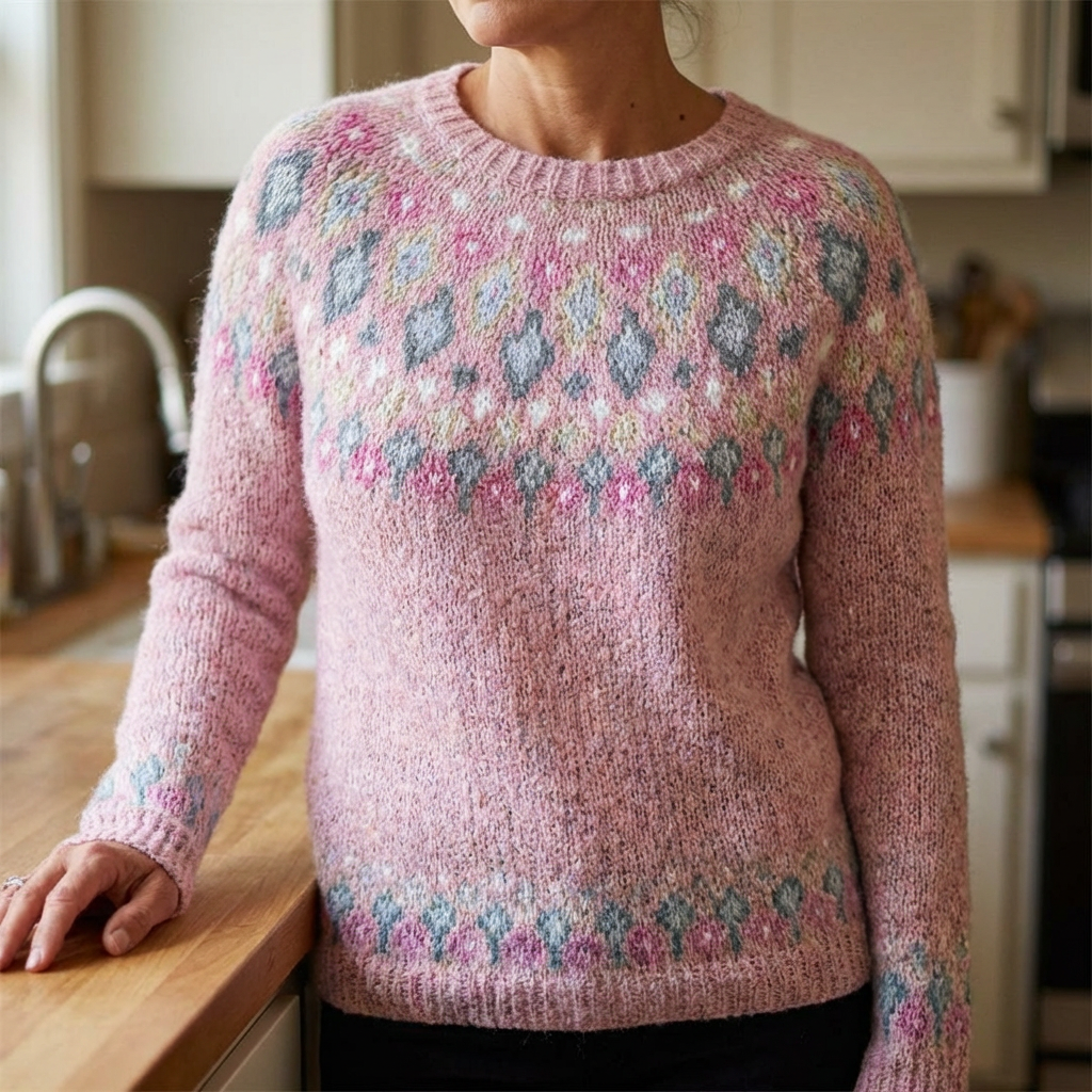 KINGA | Sweter dziany oversize