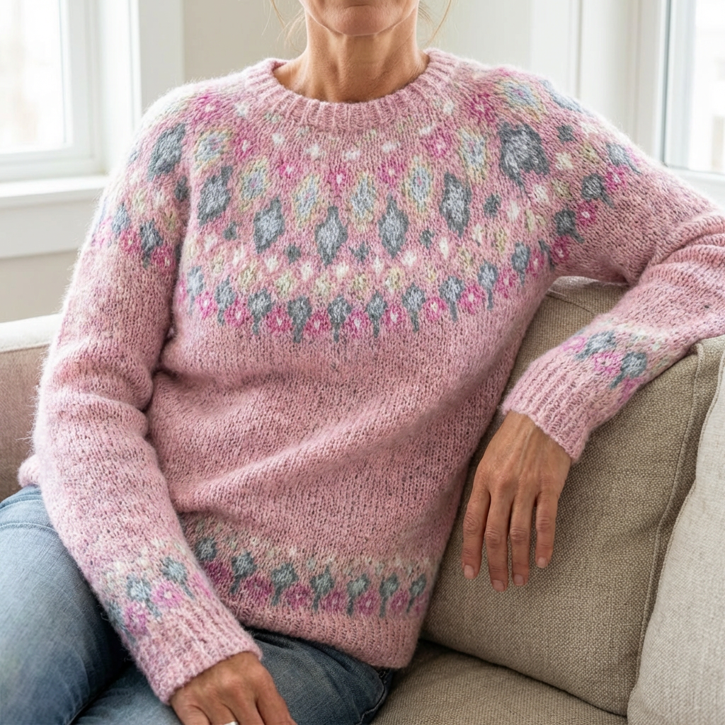 KINGA | Sweter dziany oversize