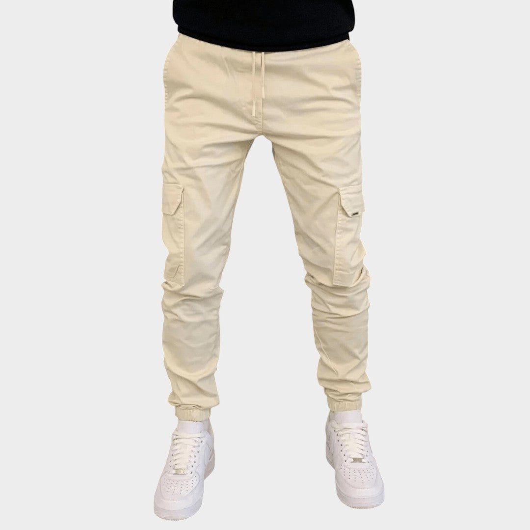 LEO | Spodnie jogger cargo z kieszeniami