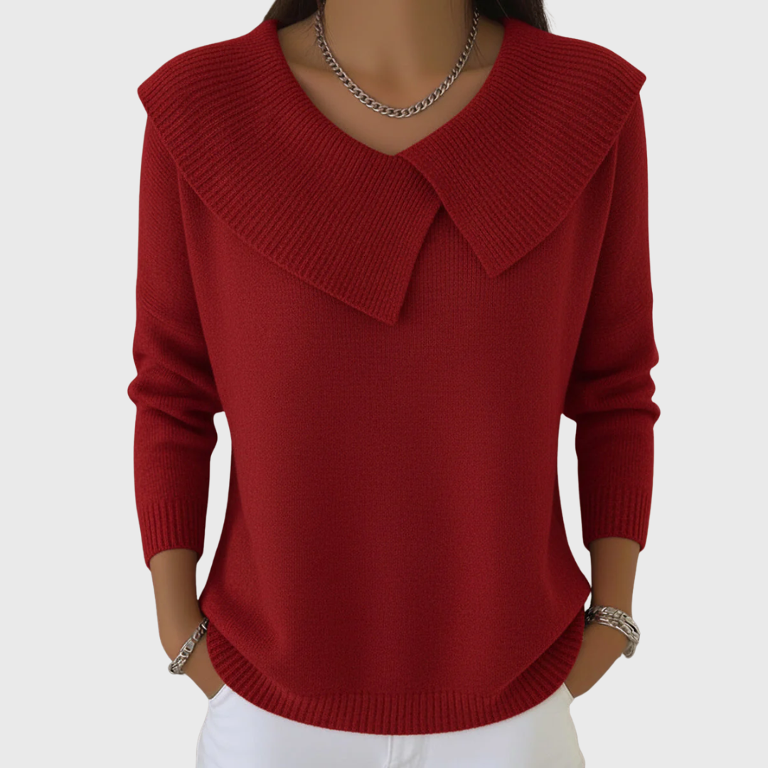 ŁUCJA – Sweter – Premium wykończenie