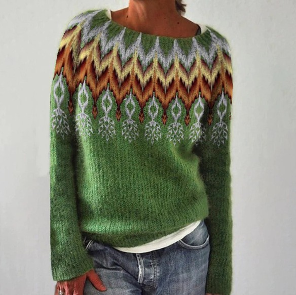 LUCYNA | Sweter oversize