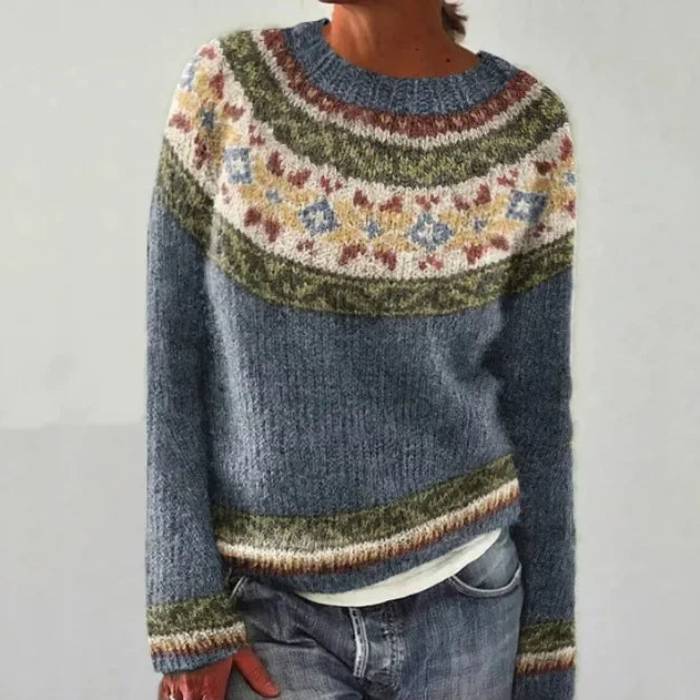 MARIANNA | Sweter oversize z yoke