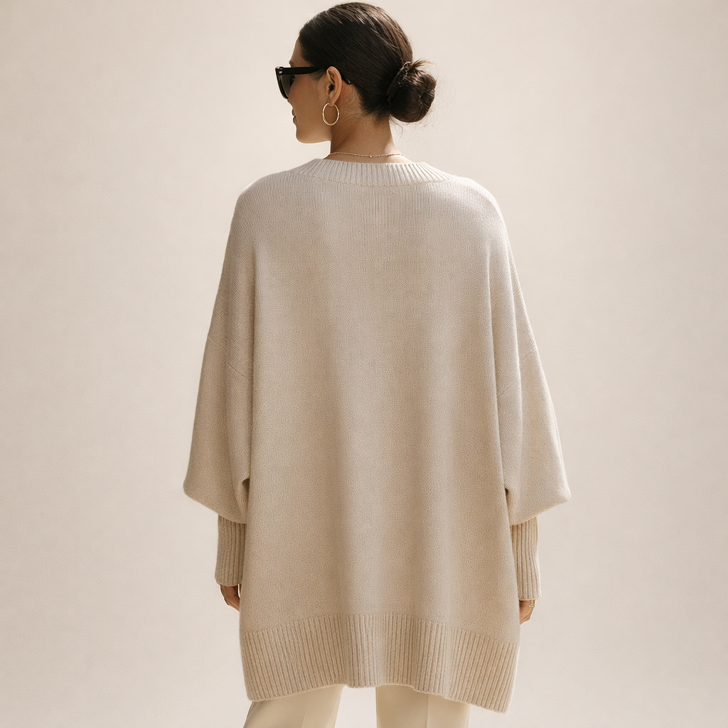 RENATA | Sweter w prążki