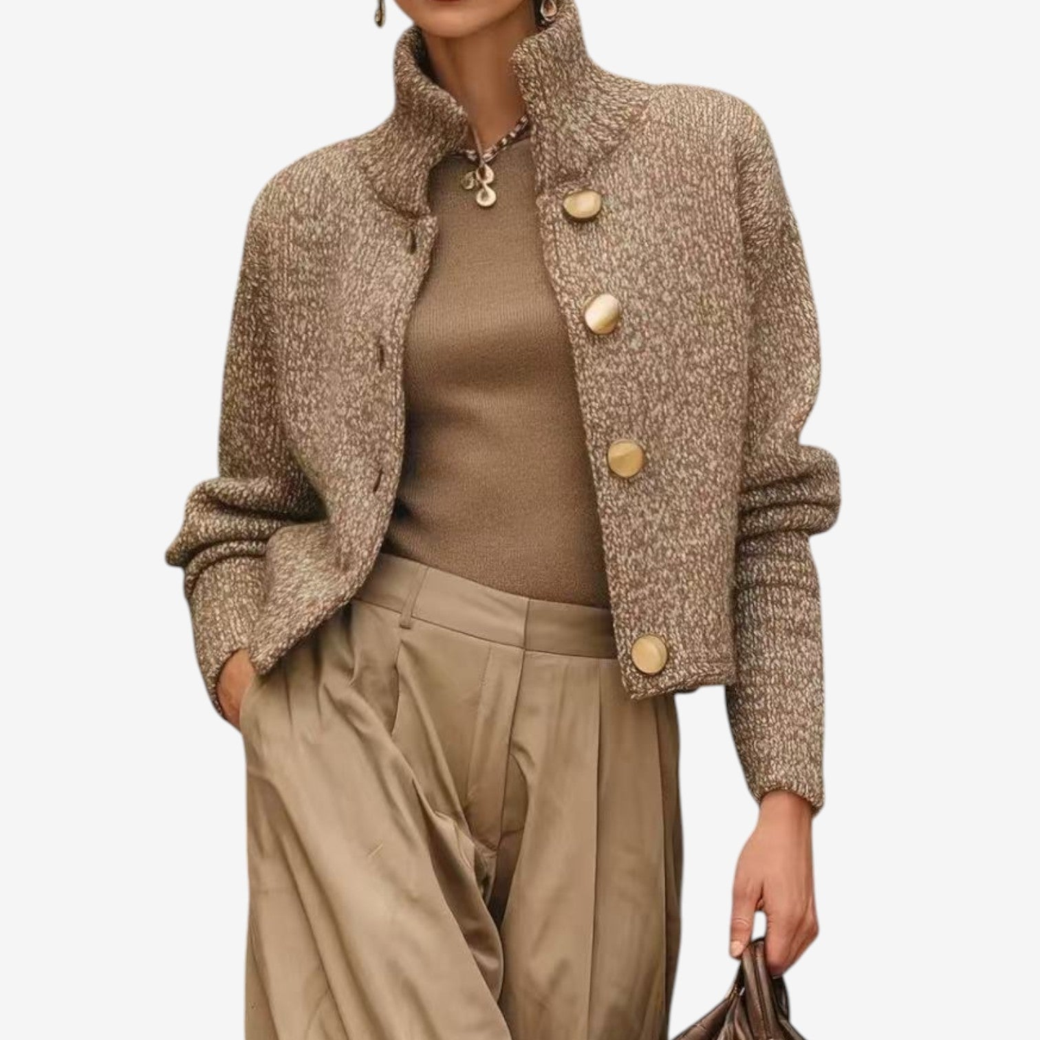 SCHIRA – Kardigan – Dettaglio elegante