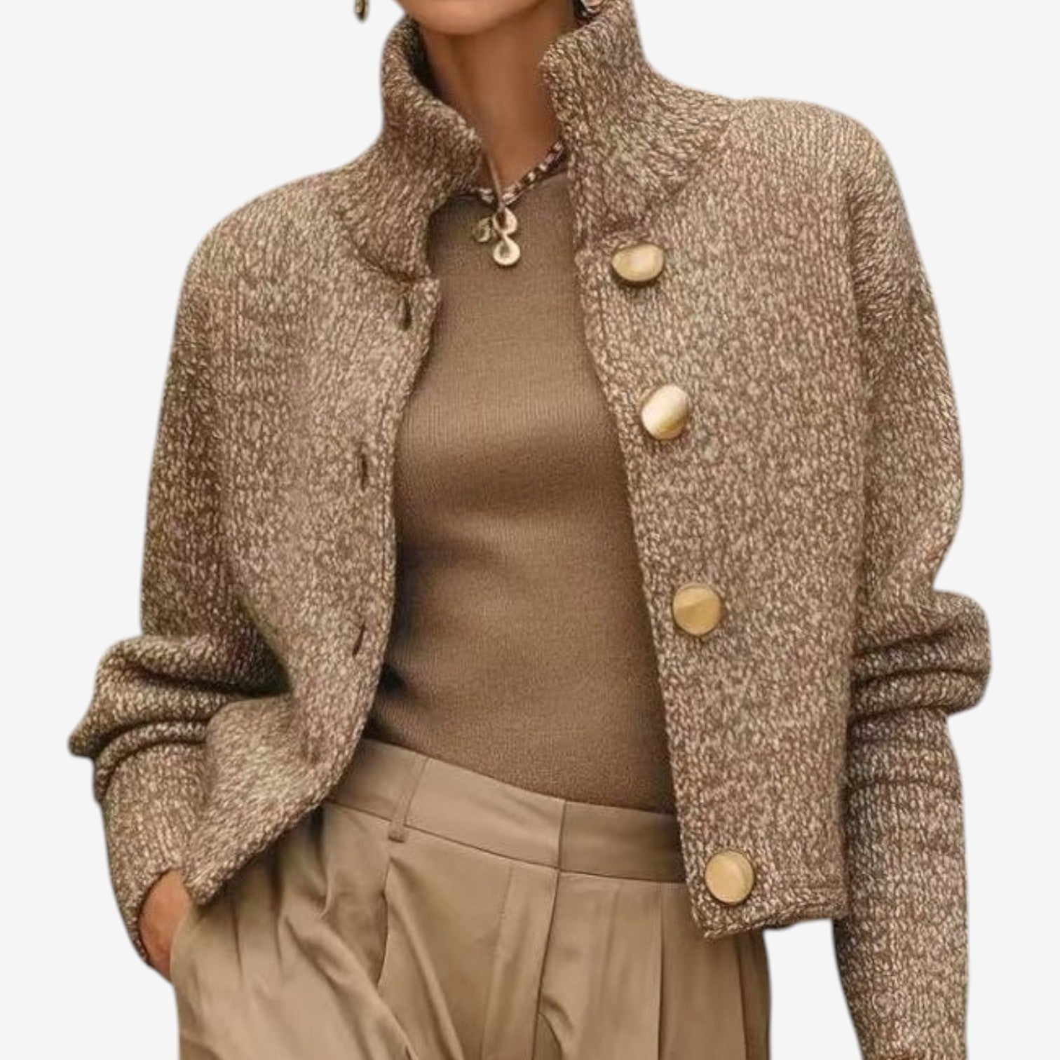 SCHIRA – Kardigan – Dettaglio elegante