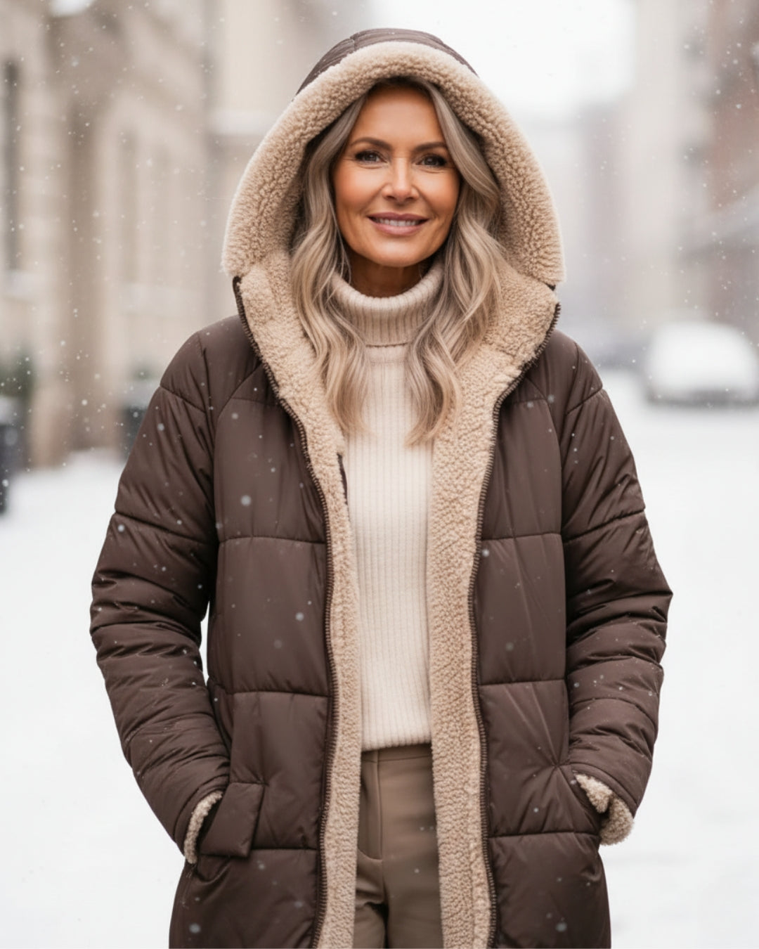 SHERPA – Płaszcz – Styl minimalistyczny