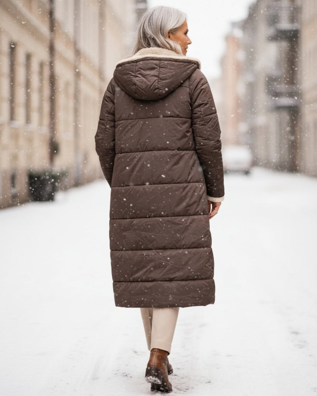 SHERPA – Płaszcz – Styl minimalistyczny