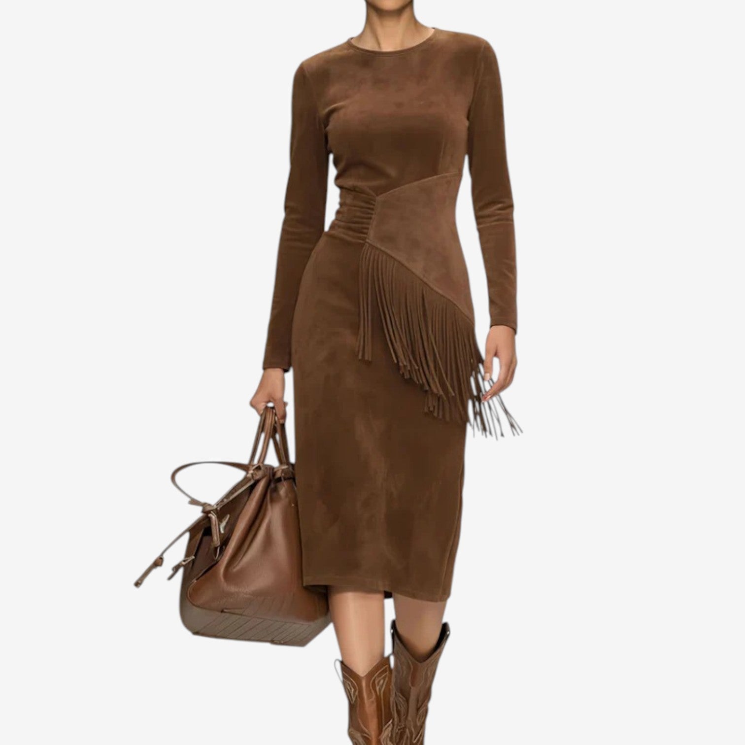 NICOLE | Sukienka Mocha