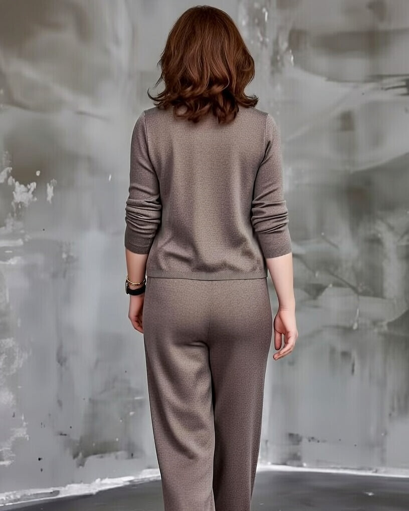 TESSA | Komplet z szerokimi nogawkami 1