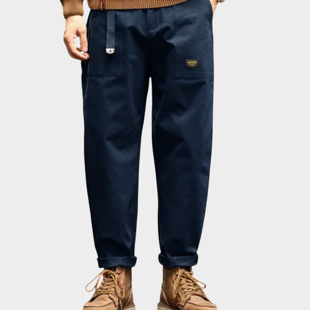 VINTAGE | Spodnie cargo z kieszeniami