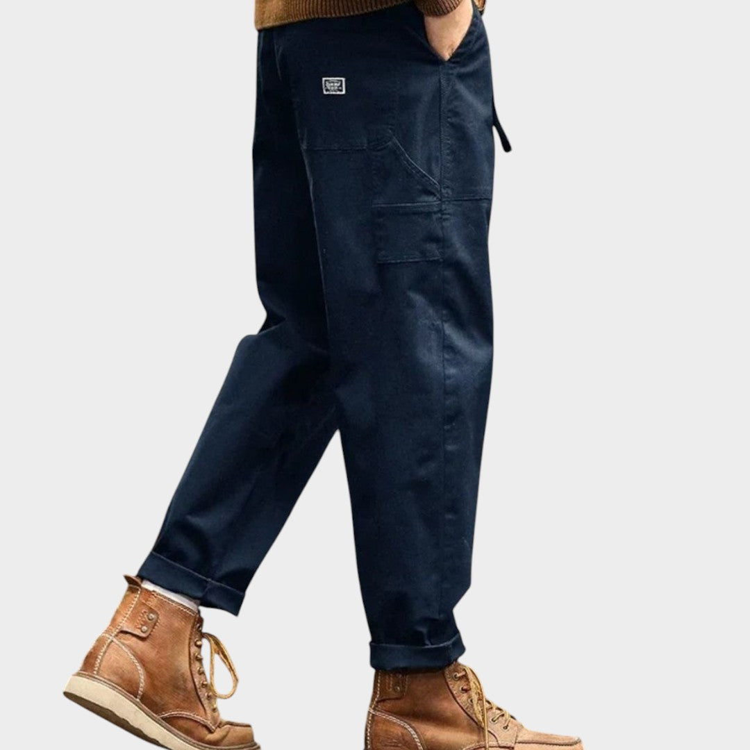 VINTAGE | Spodnie cargo z kieszeniami